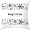 Merry Christmas Square Throw Pillow Cover 21297877 393 Color Graphic Casual Cotton Removable
