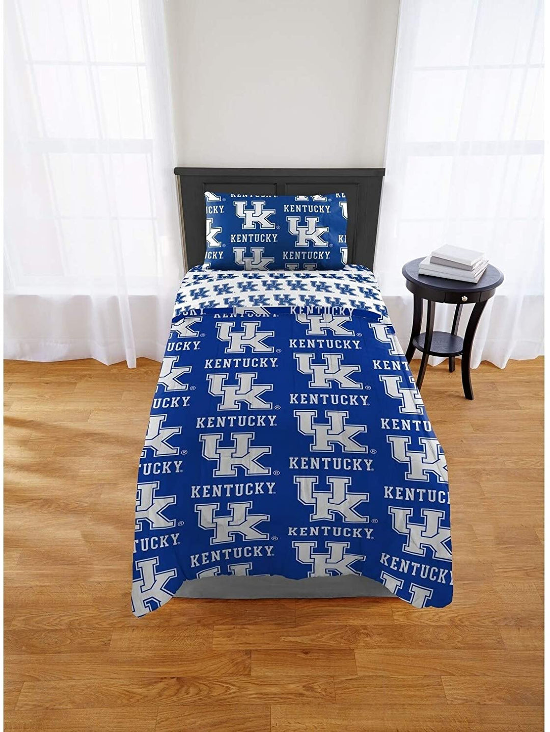 4 Piece Kentucky Wildcats Comforter Twin XL Set College