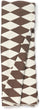 MISC Decorative 50x60 Throw Brown Geometric Cabin Lodge Cotton