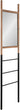 Leaning Ladder Mirror Natural/Black 17x73 Modern Contemporary