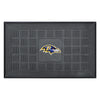 19" X 30" Nfl Ravens Medallion Door Mat Printed Logo Football Themed Living Room Entry Mat 3D Logo Sports Patterned Team Fan Merchandise Athletic Team - Diamond Home USA