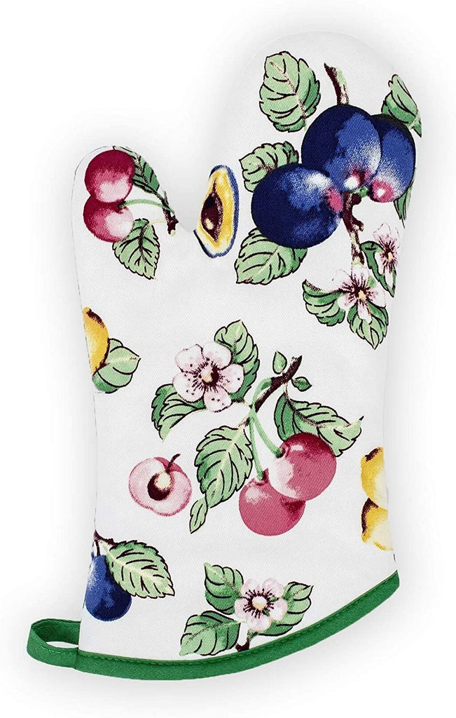 French Garden Kitchen Oven Mitt 13"x6" Color Fabric