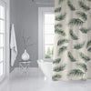 MISC Palm Leaves Seamless Shower Curtain by 71x74 Green Floral Tropical Polyester