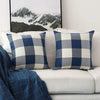 Retro Checkered Plaids Throw Pillow Covers Color Graphic Casual Acrylic Removable Cover
