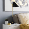 Black Metal Table Lamp Modern Contemporary Bulbs Included
