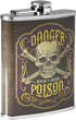 Danger Witch's Grade Poison Stainless Steel 8 Oz Flask Color