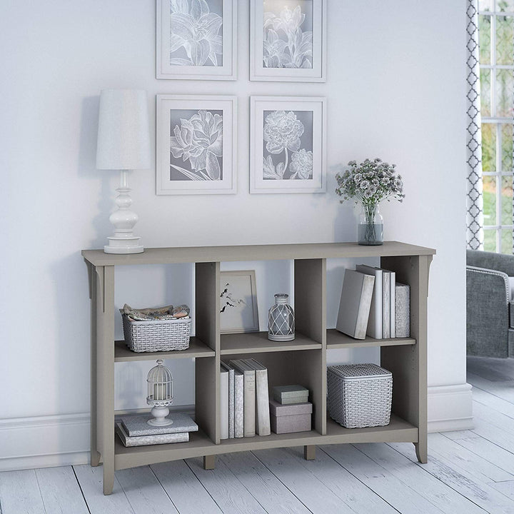 Cod Grey 6 Cube Organizer MDF Ash Finish