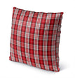 Mad Plaid Five Indoor|Outdoor Pillow by 18x18 Black Plaid Modern Contemporary Polyester Removable Cover