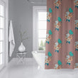 MISC Shower Curtain by 71x74 Off/White Floral Cottage Polyester