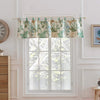 Green 84 inch Window Valance Coastal Nautical 100% Polyester Lined