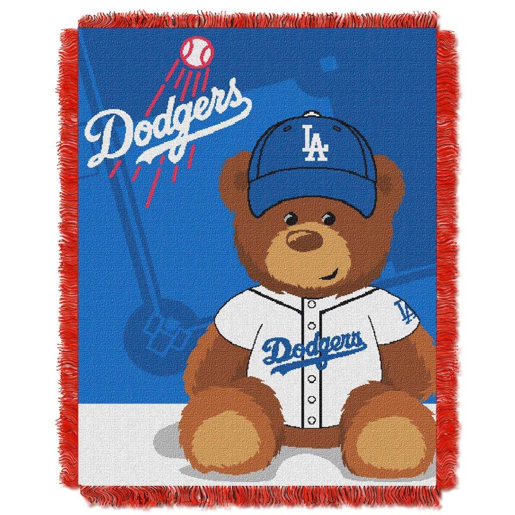 MLB Los Angeles Dodgers Minnie Silk Touch Throw Blanket and Hugger