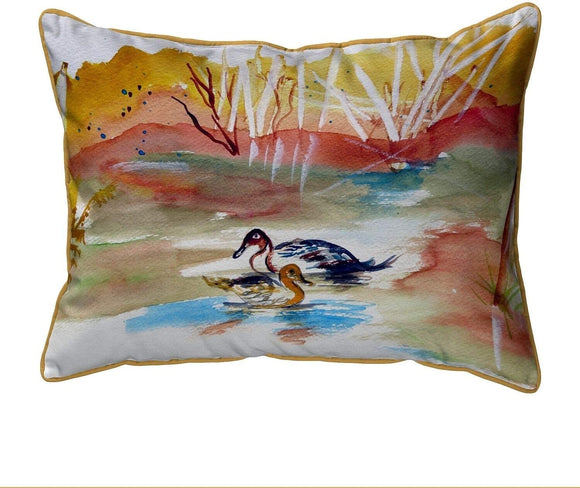 Pair Large Pillow 16x20 Color Graphic Casual Polyester