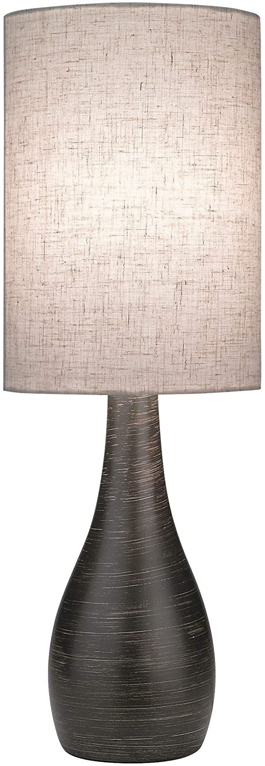 Table Lamp Brown Modern Contemporary Bronze Bulbs