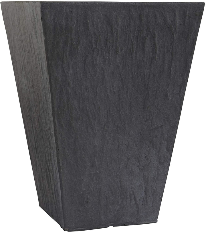 16" Slate Planter (Indoor/Outdoor) Grey