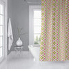 MISC Shower Curtain by 71x74 Green Geometric Southwestern Polyester