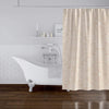 MISC Beige Shower Curtain by 71x74 Off/White Geometric Southwestern Polyester