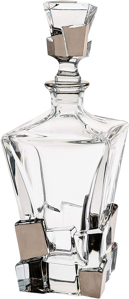 MISC Crystal Decanter Clear Glass