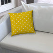 Diner Dot Pineapple Indoor/Outdoor Pillow Sewn Closure Color Polka Dots Modern Contemporary Polyester Water Resistant