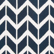 MISC Hand Woven Navy Wool Area Rug 8' X 11' Black Blue Geometric Transitional Rectangle Latex Free Handmade