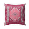 MISC Rose Indoor|Outdoor Pillow by 18x18 Pink Geometric Southwestern Polyester Removable Cover