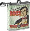 Boss Sauce Stainless Steel 8 Oz Flask Color