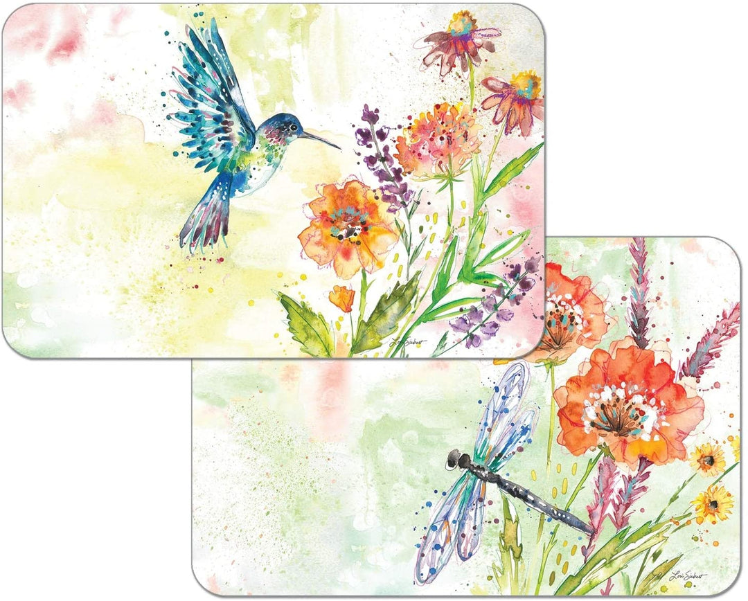 Wipe Clean Placemats Set 4 Flight Color Rectangle