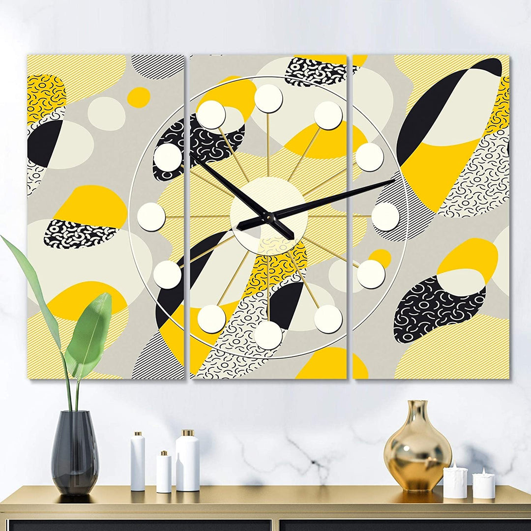 Abstract Design Retro Pattern V' Oversized Mid Century