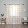 Unknown1 Beige Leaf Curtains Nature Modern Contemporary Polyester