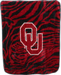 MISC Oklahoma Sooners Throw Blanket 50" X 60" Black Sports Collegiate Microfiber