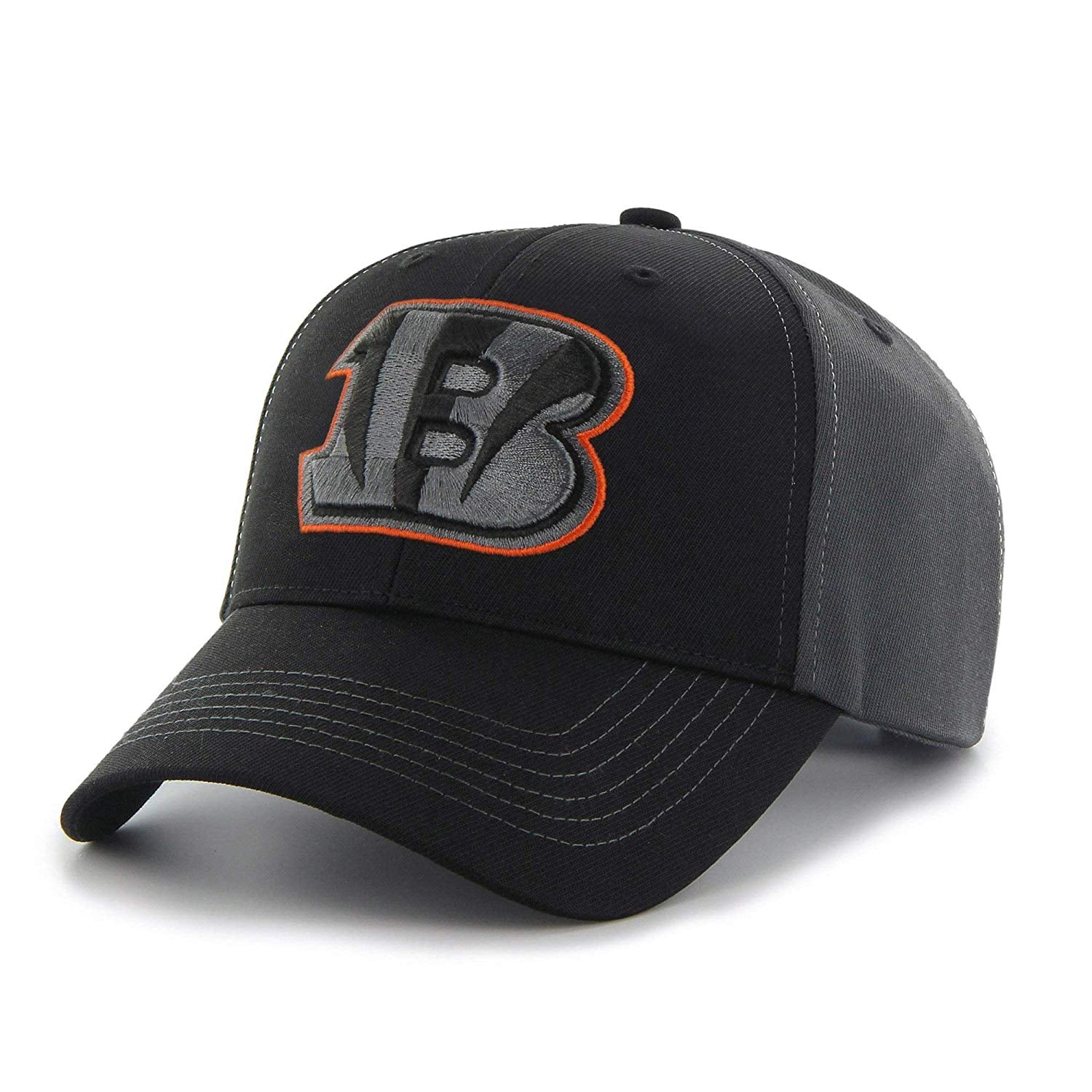Black Grey NFL Cincinnati Bengals Cap Sports Football Hat Embroidered –  Diamond Home