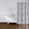MISC X ray Shibori Grey Shower Curtain by Grey Abstract Bohemian Eclectic Polyester