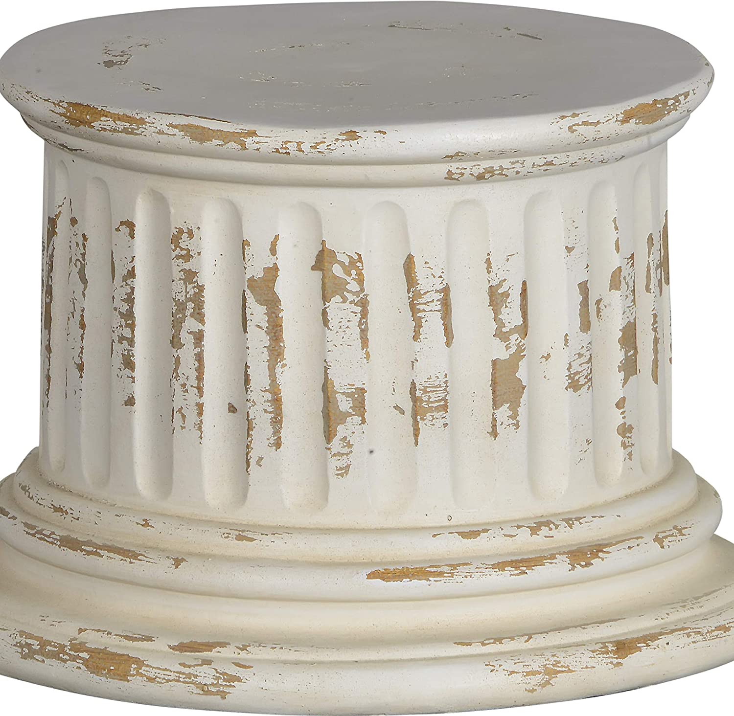 MISC Lamp Pedestal 11 511 57 White Resin Antique