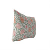 UKN Light Lumbar Pillow Pink Floral Modern Contemporary Polyester Single Removable Cover