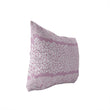 UKN Leopard Pink White Lumbar Pillow Pink Animal Bohemian Eclectic Polyester Single Removable Cover