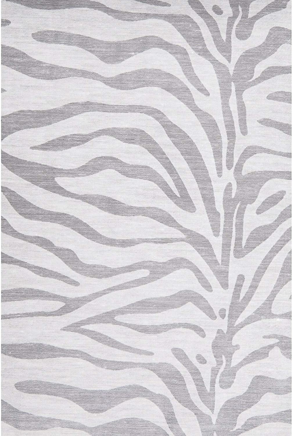 MISC Zebra White Panel 54 x 96 Geometric Polyester
