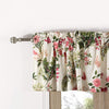 Butterflies Window Valance Floral Nature Farmhouse Traditional 100% Polyester Lined