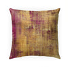 Orange Abstract Indoor|Outdoor Pillow by 18x18 Purple Geometric Modern Contemporary Polyester Removable Cover