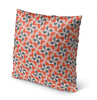 Coral Indoor|Outdoor Pillow by Tiffany 18x18 Red Geometric Modern Contemporary Polyester Removable Cover