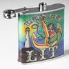 Get Lit Stainless Steel 8 Oz Flask Color