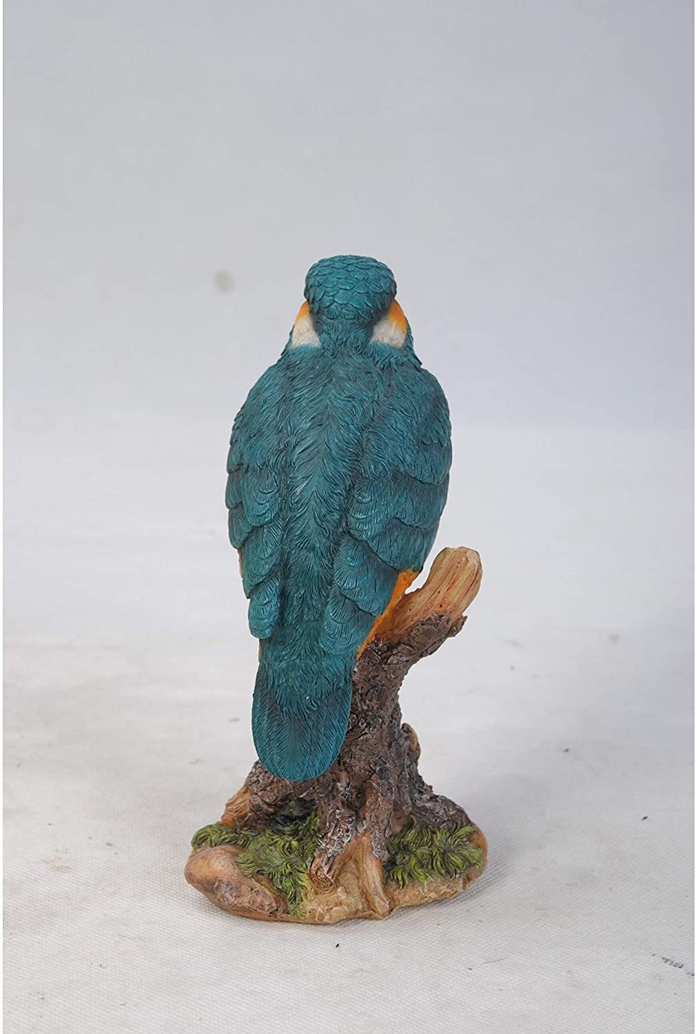 Kingfisher Stump Statue Polyresin - Diamond Home USA