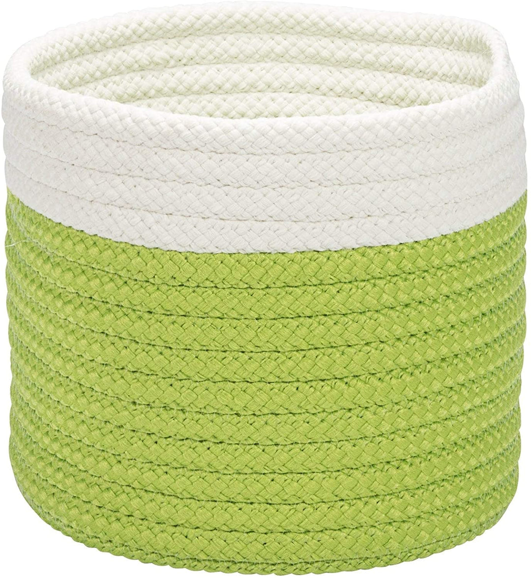 Outdoor Mini Accent Basket Bright Green 10"x10"x8"