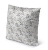 Smudge Natural Indoor|Outdoor Pillow by Tiffany 18x18 Grey Geometric Modern Contemporary Polyester Removable Cover