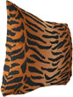 Tiger Natural Indoor|Outdoor Lumbar Pillow by Designs 20x14 Black Animal Modern Contemporary Polyester Removable Cover
