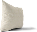 Oatmeal Lumbar Pillow by Tan Geometric Modern Contemporary Polyester Single Removable Cover