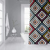Shower Curtain by 71x74 Geometric Modern Contemporary Polyester