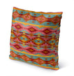 MISC Canyon Indoor|Outdoor Pillow by 18x18 Pink Geometric Southwestern Polyester Removable Cover