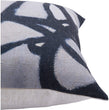 Unknown1 Decorative Pillow Black White Abstract Bohemian Eclectic Linen Polyester Single Removable Cover