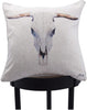 Unknown1 Decorative Pillow Brown White Animal Nature Traditional Linen Polyester Single Removable Cover