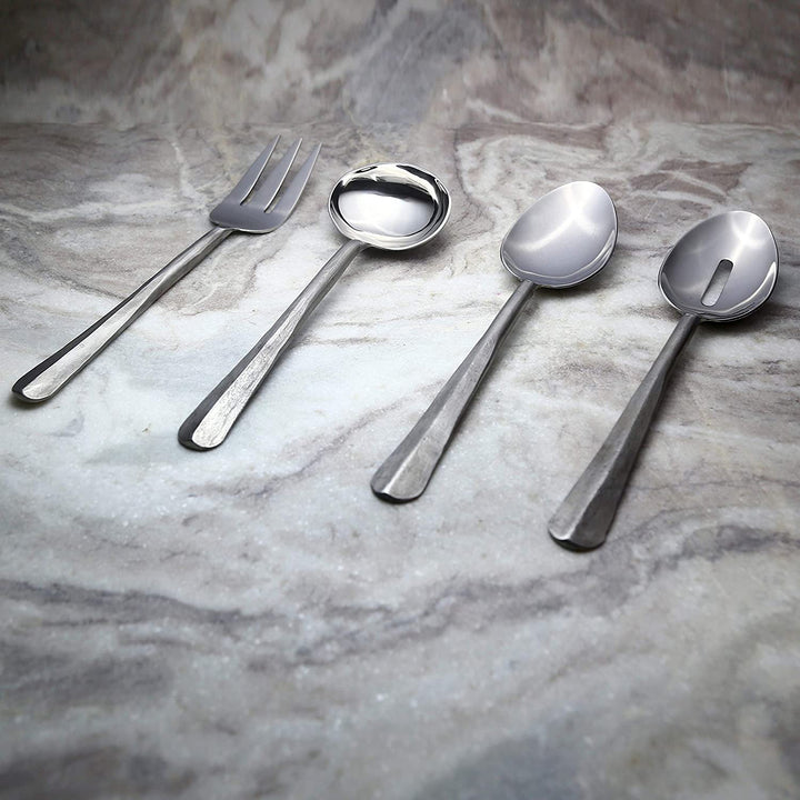 Steel Hostess Set Stainless 4 Piece Handmade