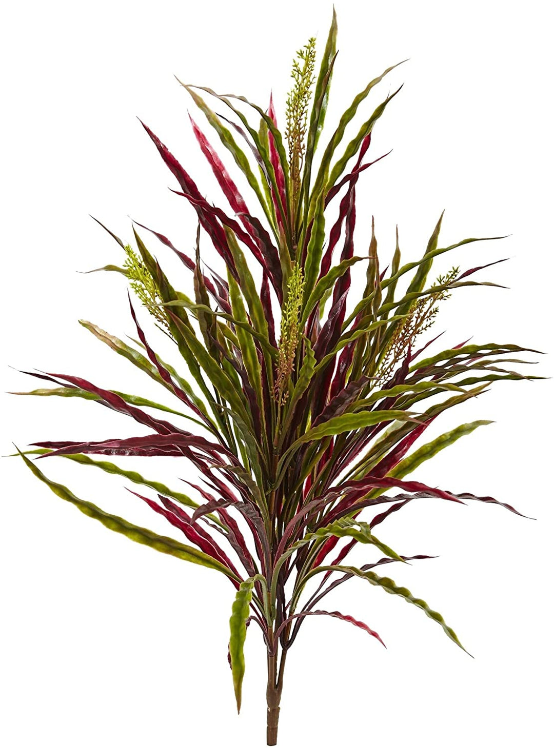 28" Fall Vanilla Grass Artificial Plant (Set 3) H 28 W 3 5